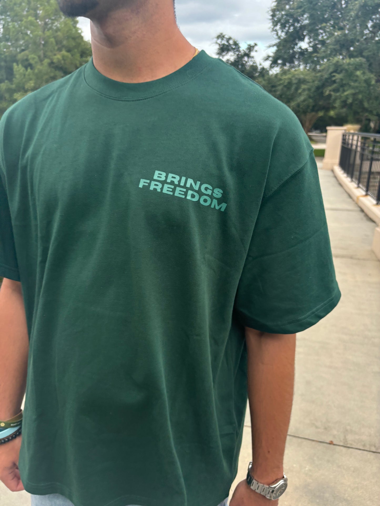 Holy Spirit brings freedom (heavy cotton t-shirt)